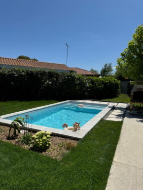 Le Lodge de l'océan - Maison familiale en bois neuve - Piscine chauffée